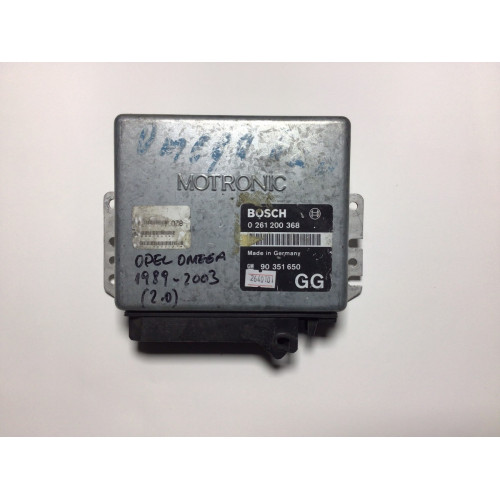 Opel Omega 2.0 Motor Beyni 0261200368 90351650GG
