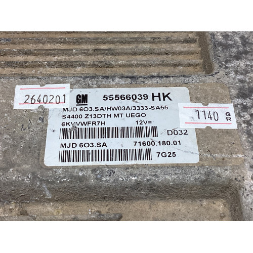 Opel Corsa D 1.3 Motor Beyni 55566039 HK MJD 6O3.SA HW03A S4400