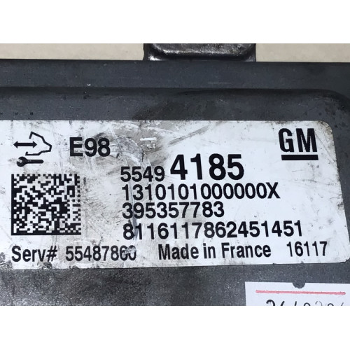 Opel Astra J 1.6 Motor Beyni 55494185 395357783