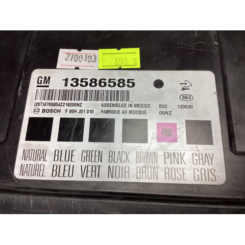 Opel İnsignia BCM Kontrol Beyni 13586585 F00HJ01010