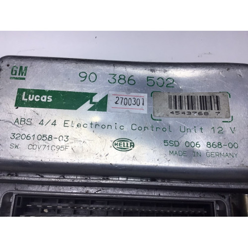 Opel Corsa B Tigra A ABS Beyni 90386502 5SD006868-00