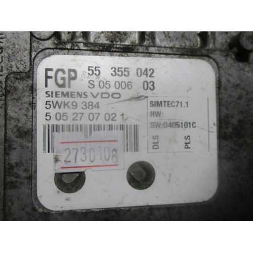 Opel Tigra 1.8 İ Motor Beyni 55355042 5WK9384 SIMTEC71.1