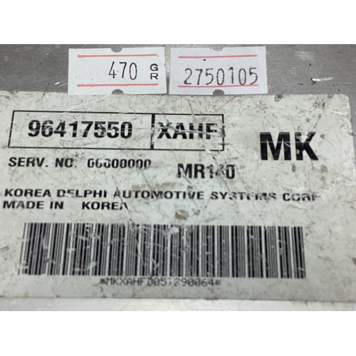 Chevrolet Aveo Kalos 1.4 Motor Beyni 96417550 XAHF