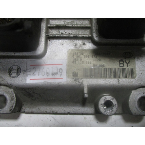 Opel Corsa 1.0 Motor Beyni 0261206072 09115111BY