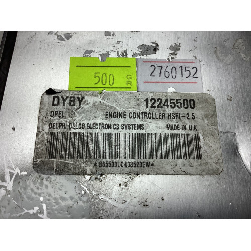 Opel Meriva 1.6 Motor Beyni 12245500 2.5