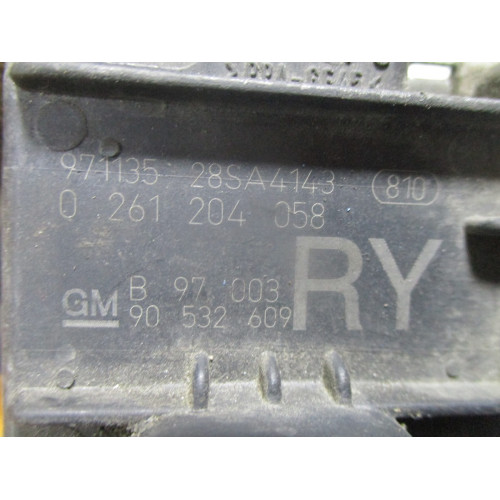 Opel Corsa 1.0 Motor Beyni 0261204058 90532609RY