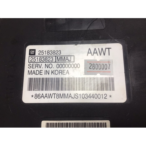 Chevrolet Spark Motor Beyni 25183823 AAWT