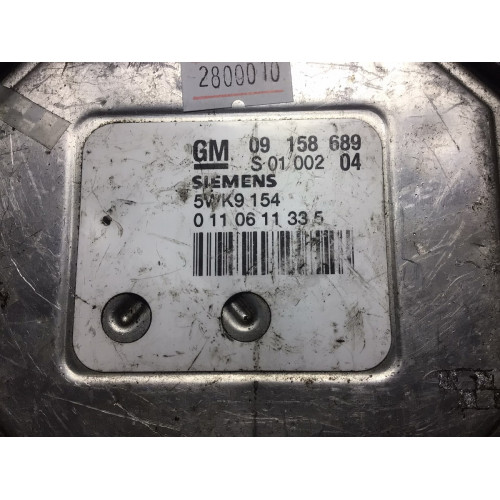 Opel Astra Vectra 1.8 Motor Beyni 09158689 5WK9154