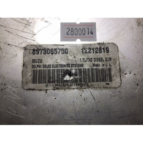 Opel Astra 1.7 Motor Beyni 8973065750 12212819