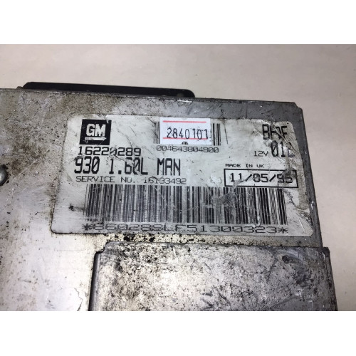 Fiat Tempra Motor Beyni 16220289 1.60LMAN