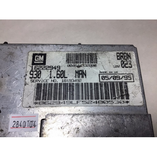 Fiat Tempra Motor Beyni 16222949 1.60LMAN