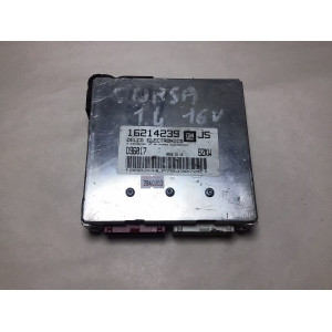Opel Corsa Tigra 1.4 16V Motor Beyni 16214239 JS
