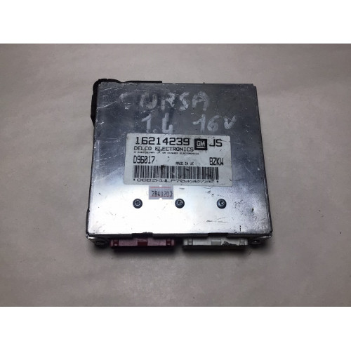 Opel Corsa Tigra 1.4 16V Motor Beyni 16214239 JS