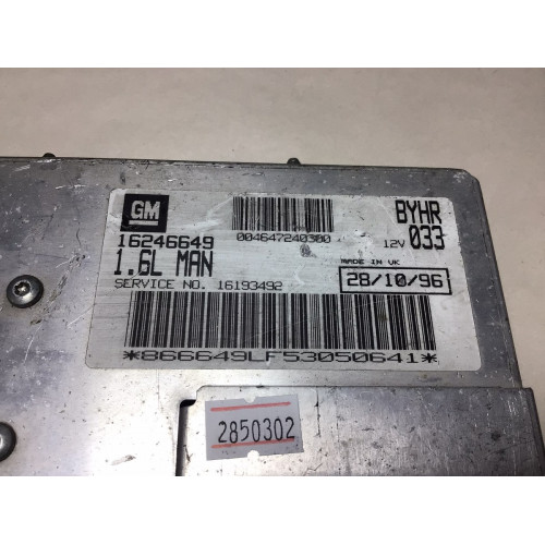 Alfa Romeo 145 1.6 Motor Beyni 16246649 1.6LMAN