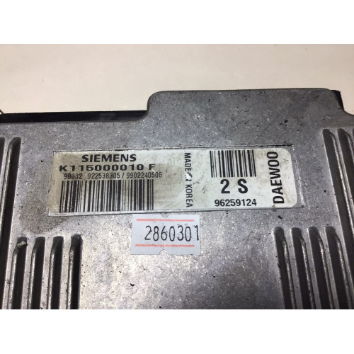 Daewoo Motor Beyni 96259124 K115000010F