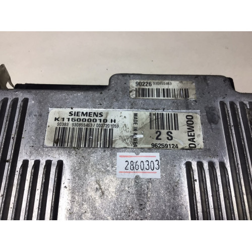 Daewoo Matiz Motor Beyni 96259124 K115000010H