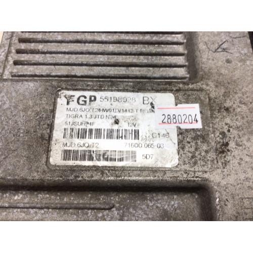 Opel Tigra 1.3 Motor Beyni 55198928 BX HW01D MJD6JO.T2