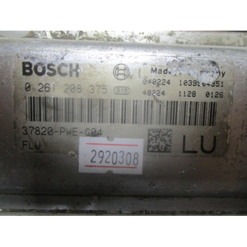 Honda Jazz 1.4 Motor Beyni 0261208375 37820-PWE-G04