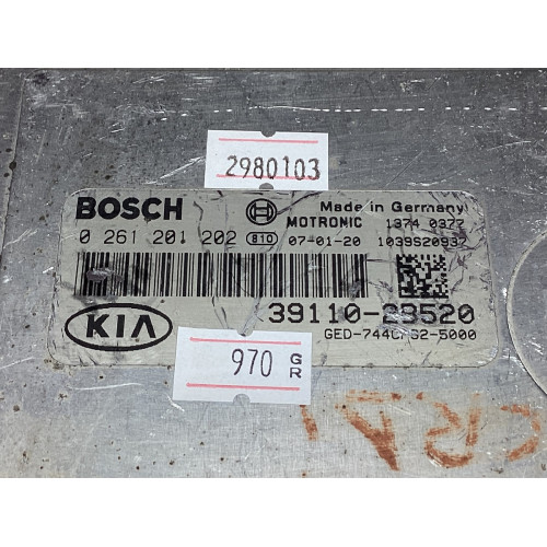 Kia Ceed 1.4 Motor Beyni 39110-2B520 0261201202