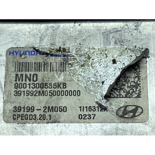 Hyundai Tucson NX4 1.6 Motor Beyni 39199-2M050 9001300585KB CPEGD3.20.1