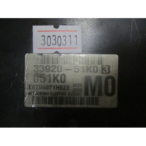 Suzuki Splash 1.2 Motor Beyni 33920-51K0 051K0M0