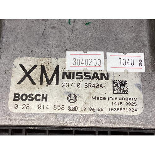 Nissan Qashqai 2.0 Motor Beyni 0281014858 23710-BR40A