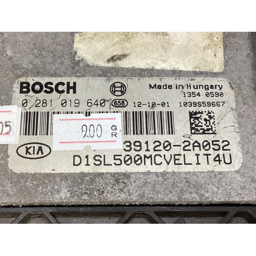 Kia Sportage 1.7 Motor Beyni 0281019640 39120-2A052