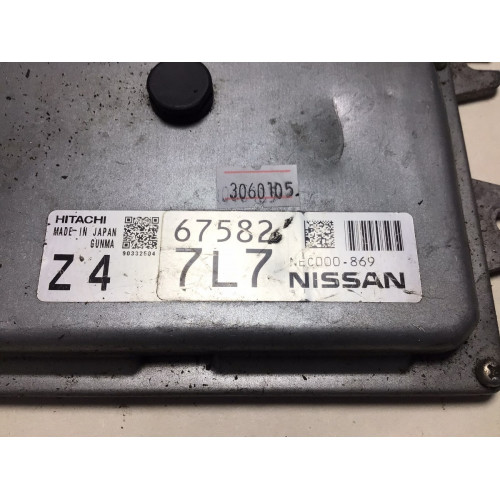 Nissan Note 1.2 Motor Beyni 675827L7 NEC000-869 Z4