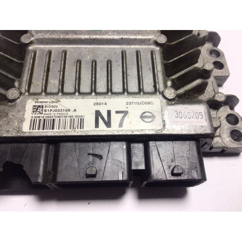 Nissan Qashqai 1.5 Motor Beyni S180033106A 23710JD58C SID303