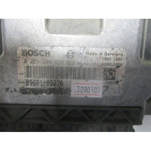Toyota Yaris Motor Beyni 0261208936 89661-0D270