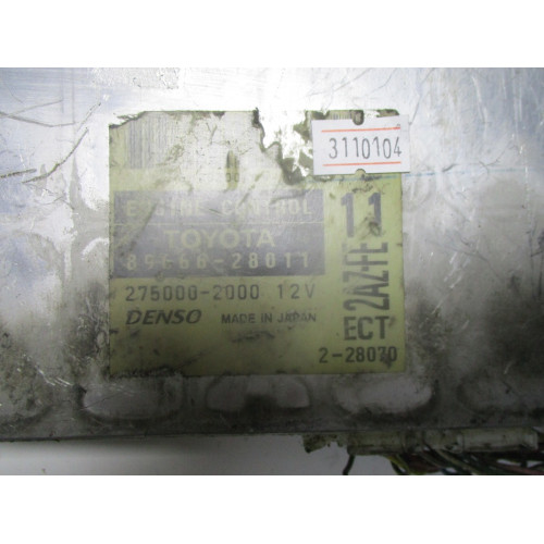Toyota Estima 2.4 Motor Beyni 89666-28011 275000-2000