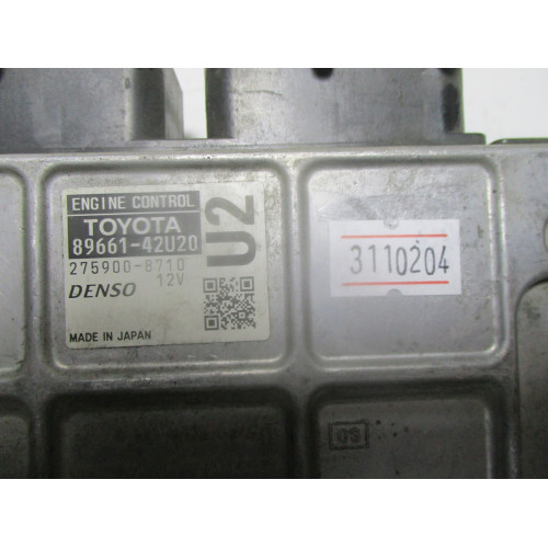 Toyota Rav Motor Beyni 89661-42U20 275900-8710