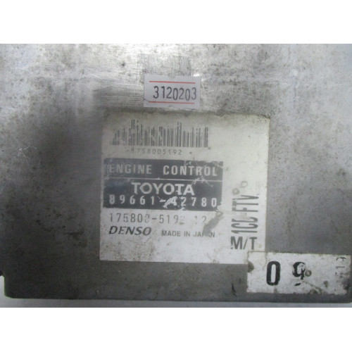 Toyota Rav4 2.0 Motor Beyni 89661-42780 175800-5192
