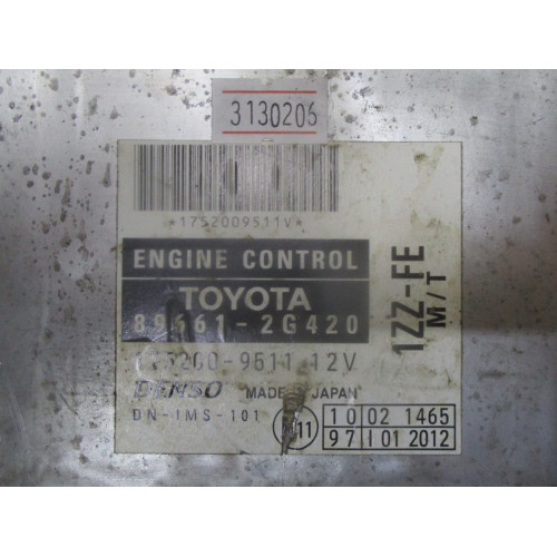 Toyota Celıca Motor Beyni 89661-2G420 175200-9511