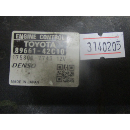 Toyota Rav Motor Beyni 89661-42C10 175800-7743