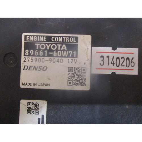Toyota Motor Kontrol Ünitesi 89661-60W71 275900-9040