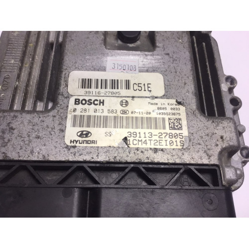 Hyundai Santa Fe Motor Beyni 39113-27805 0281013583