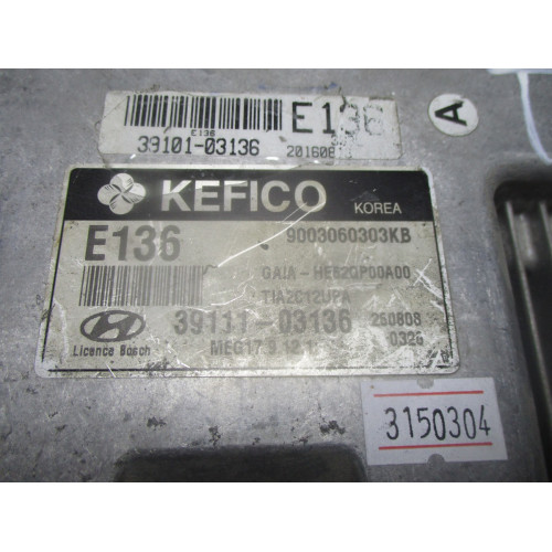 Hyundai i10 Motor Beyni 39101-03136 39111-03136 9003060303KB MEG17.9.12.1