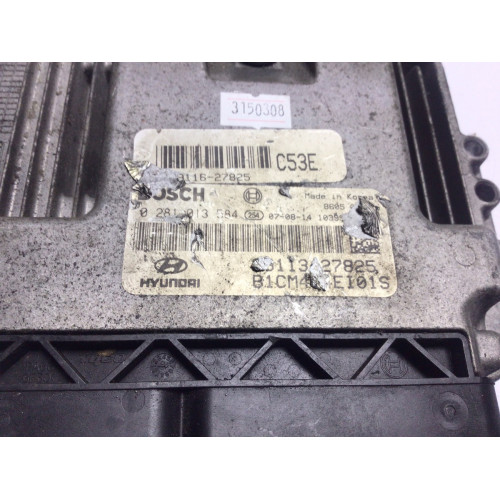 Hyundai Santa Motor Beyni 0281013584 39113-27825 39116-27825