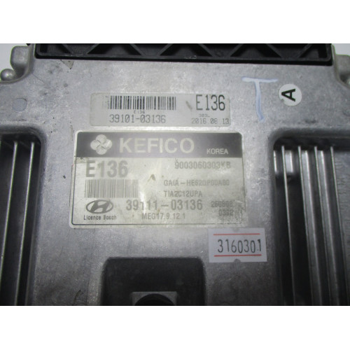 Hyundai i10 Motor Beyni 39101-03136 39111-03136 9003060303KB MEG17.9.12.1