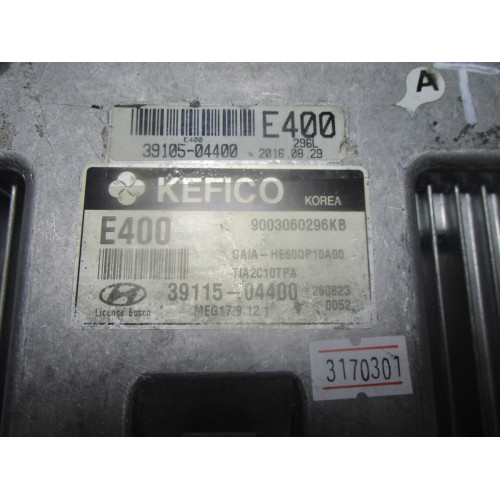 Hyundai i10 Motor Beyni 39115-04400 39105-04400 9003060296KB MEG17.9.12.1