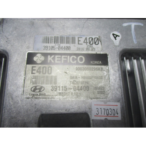 Hyundai i10 Motor Beyni 39115-04400 39105-04400 9003060296KB MEG17.9.12.1