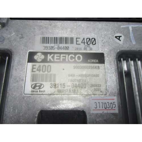 Hyundai i10 Motor Beyni 39115-04400 39105-04400 9003060296KB MEG17.9.12.1