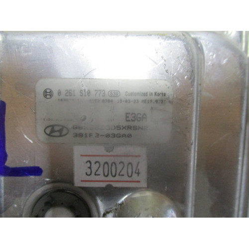 Hyundai İ20 Motor Beyni 391F2-03GA0 0261S10773