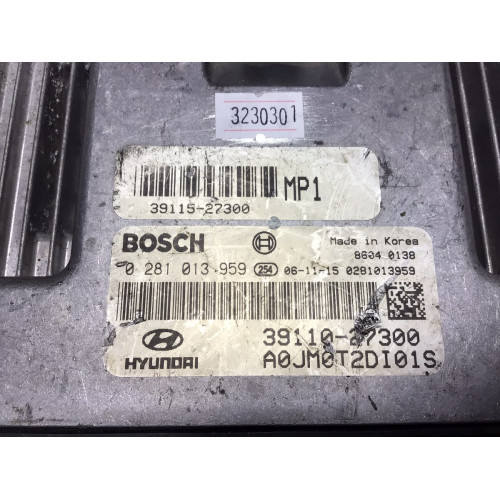 Hyundai Tucson Motor Beyni 0281013959 39110-27300 39115-27300