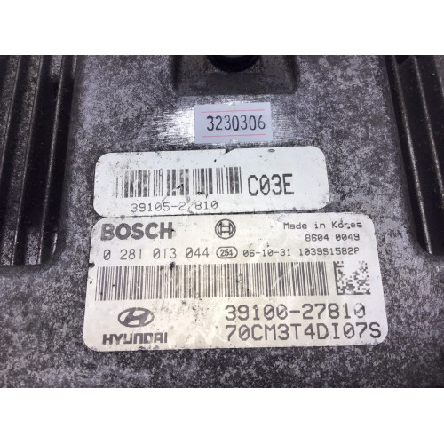 Hyundai Santa Fe CM Motor Beyni 0281013044 39105-27810 39100-27810