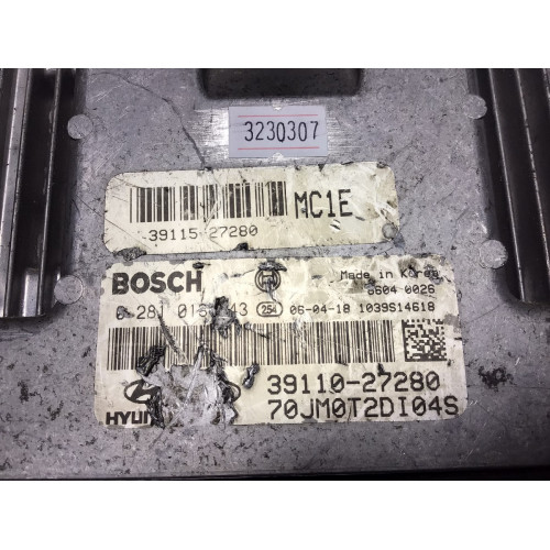 Hyundaı Accent Era Motor Beyni 0281013043 39110-27280 39115-27280