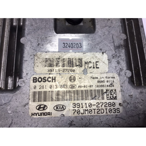 Hyundaı Accent Era Motor Beyni 0281013043 39110-27280 39115-27280