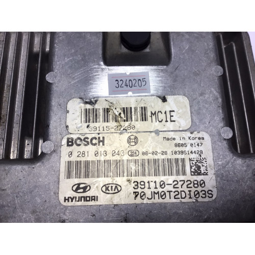 Hyundaı Accent Era Motor Beyni 0281013043 39110-27280 39115-27280