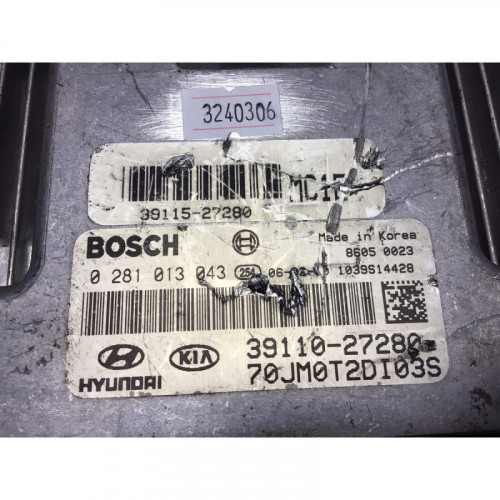 Hyundaı Accent Era Motor Beyni 0281013043 39110-27280 39115-27280
